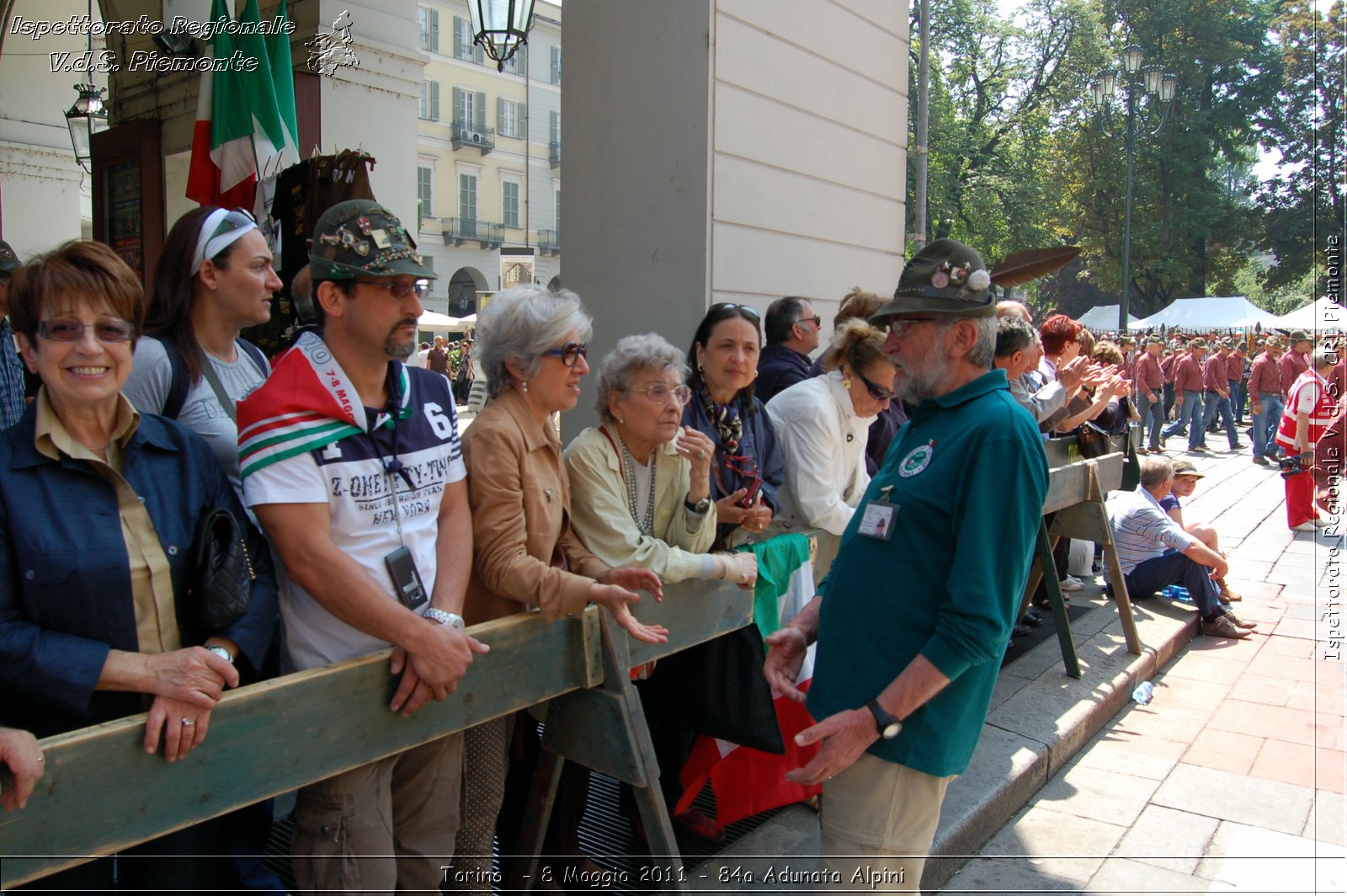 Torino  - 8 Maggio 2011 - 84a Adunata Nazionale Alpini -  Croce Rossa Italiana - Ispettorato Regionale Volontari del Soccorso Piemonte