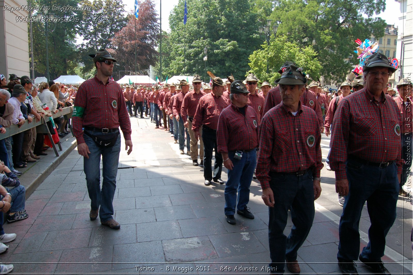 Torino  - 8 Maggio 2011 - 84a Adunata Nazionale Alpini -  Croce Rossa Italiana - Ispettorato Regionale Volontari del Soccorso Piemonte