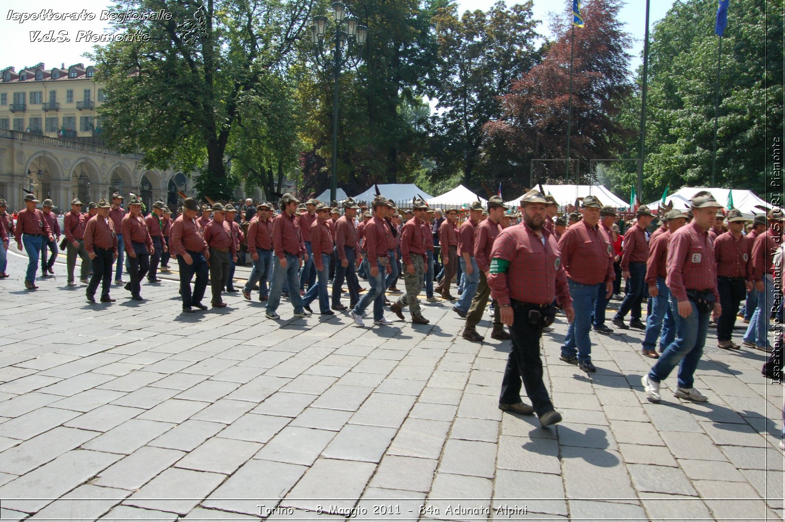 Torino  - 8 Maggio 2011 - 84a Adunata Nazionale Alpini -  Croce Rossa Italiana - Ispettorato Regionale Volontari del Soccorso Piemonte