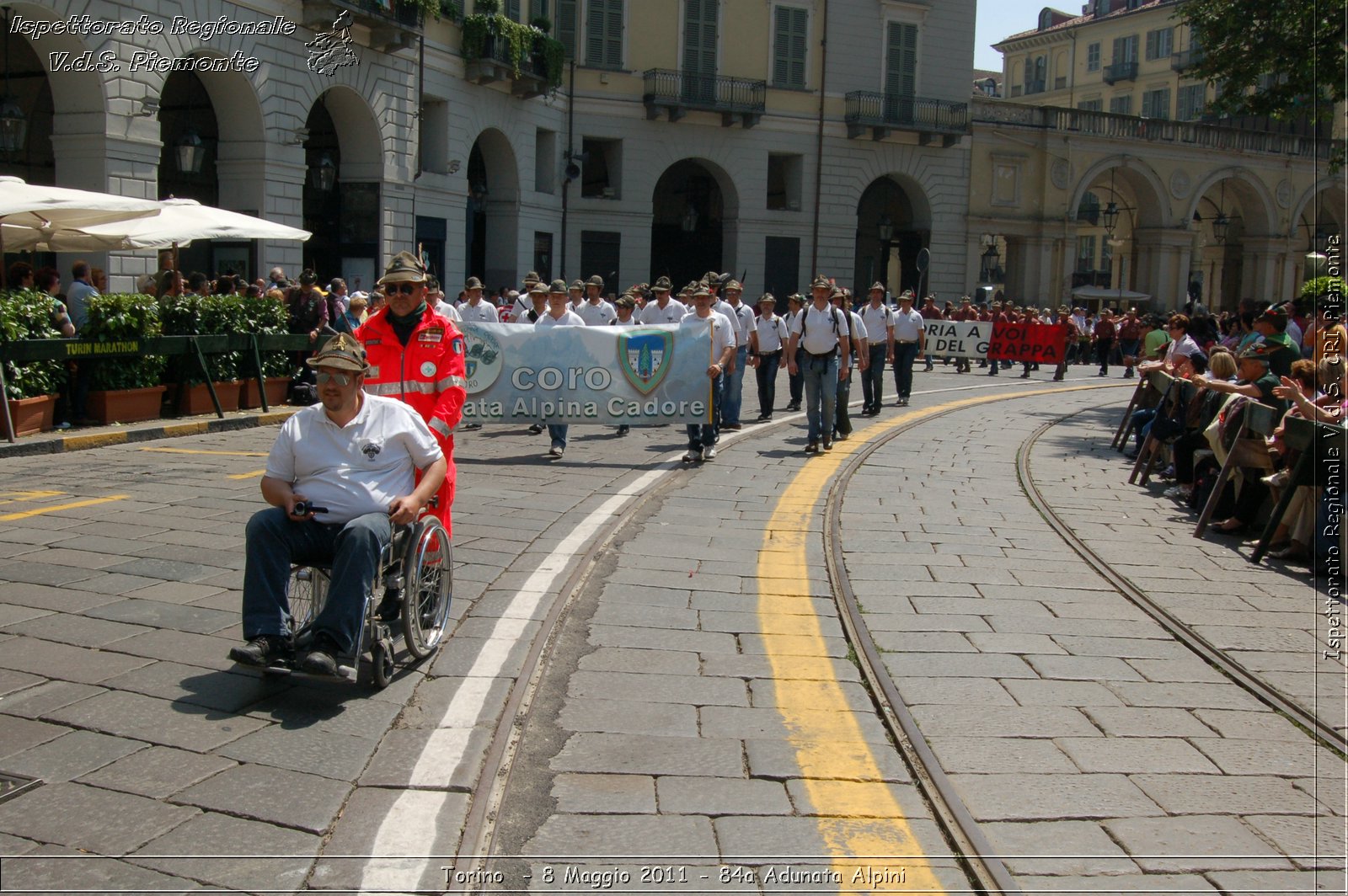 Torino  - 8 Maggio 2011 - 84a Adunata Nazionale Alpini -  Croce Rossa Italiana - Ispettorato Regionale Volontari del Soccorso Piemonte