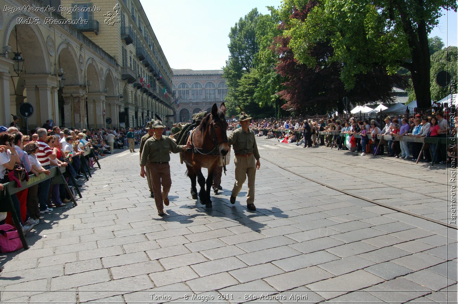 Torino  - 8 Maggio 2011 - 84a Adunata Nazionale Alpini -  Croce Rossa Italiana - Ispettorato Regionale Volontari del Soccorso Piemonte