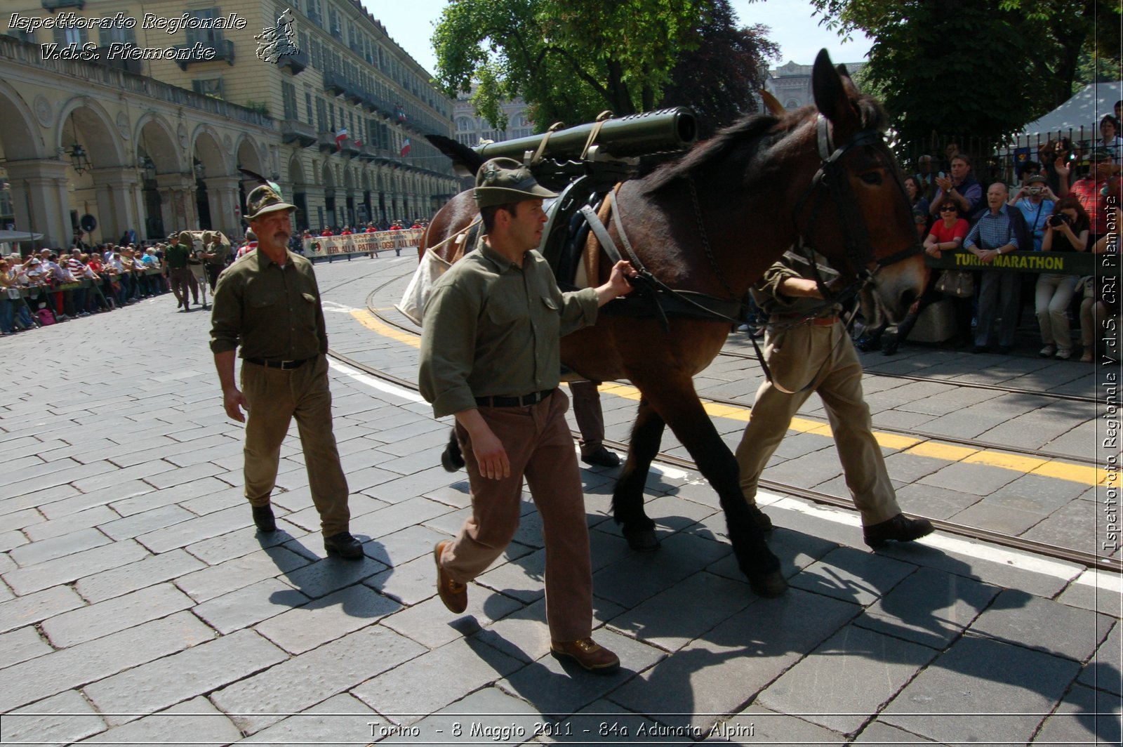 Torino  - 8 Maggio 2011 - 84a Adunata Nazionale Alpini -  Croce Rossa Italiana - Ispettorato Regionale Volontari del Soccorso Piemonte