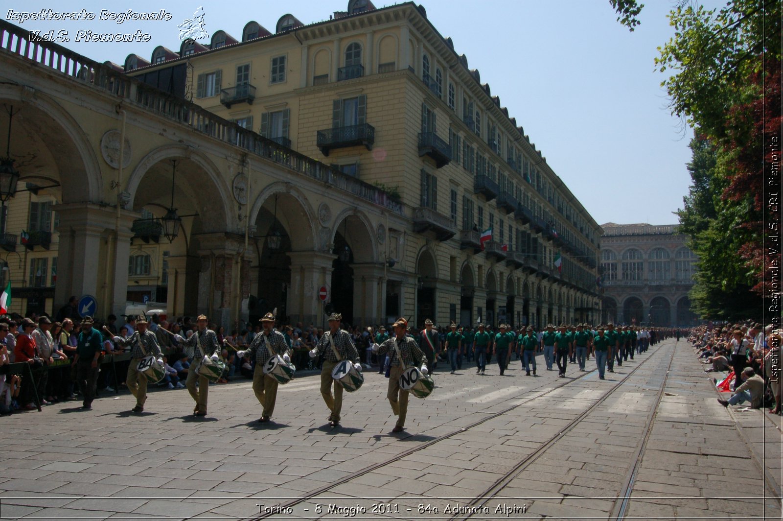 Torino  - 8 Maggio 2011 - 84a Adunata Nazionale Alpini -  Croce Rossa Italiana - Ispettorato Regionale Volontari del Soccorso Piemonte