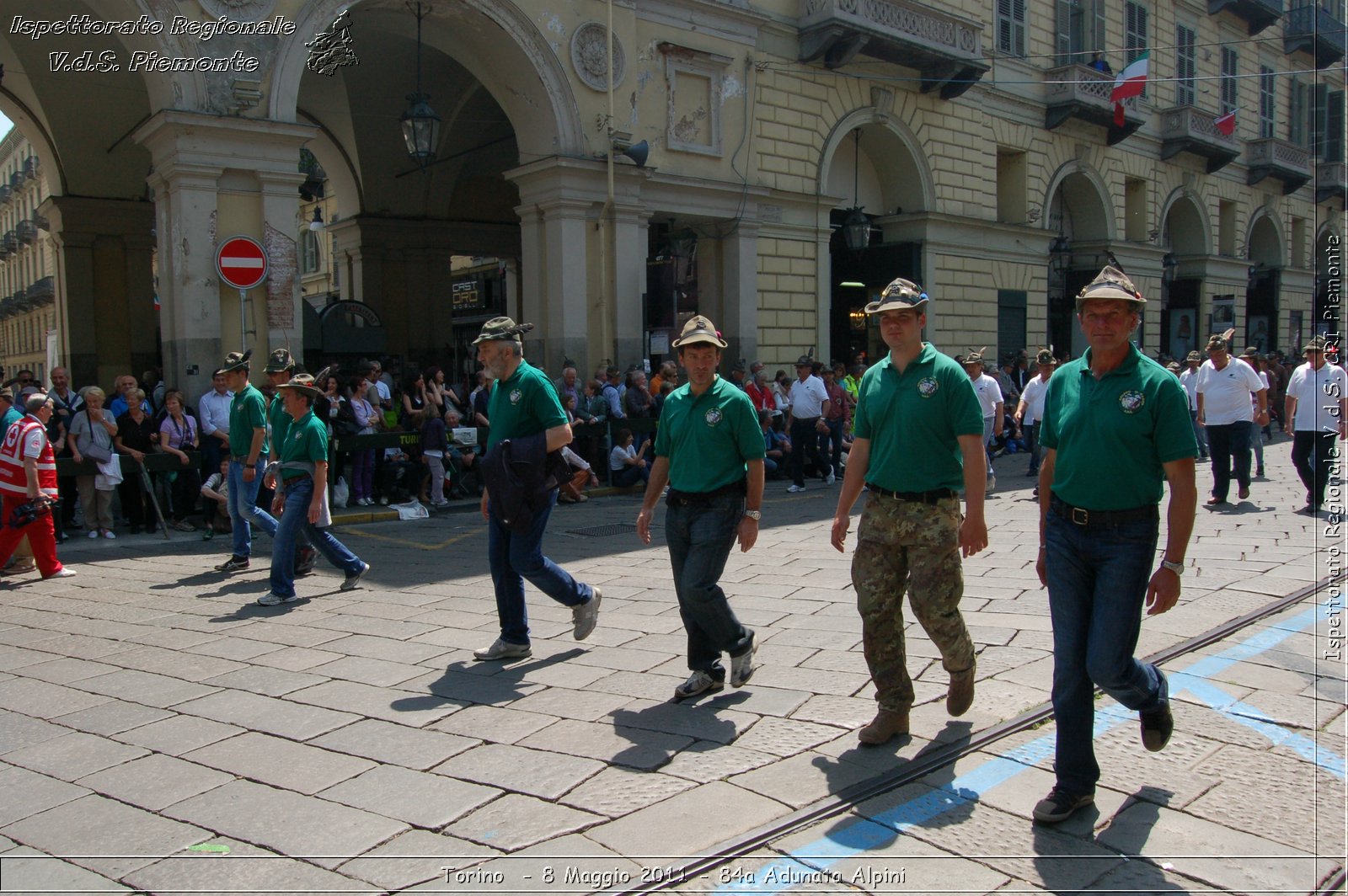 Torino  - 8 Maggio 2011 - 84a Adunata Nazionale Alpini -  Croce Rossa Italiana - Ispettorato Regionale Volontari del Soccorso Piemonte