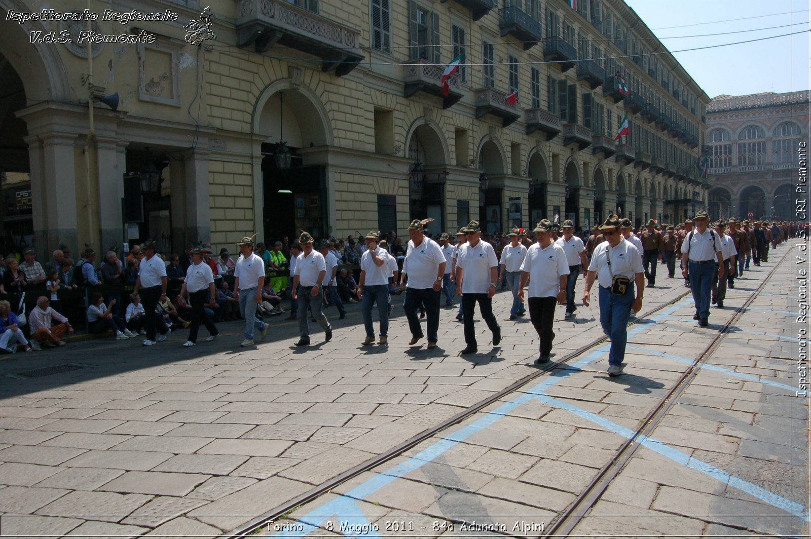 Torino  - 8 Maggio 2011 - 84a Adunata Nazionale Alpini -  Croce Rossa Italiana - Ispettorato Regionale Volontari del Soccorso Piemonte