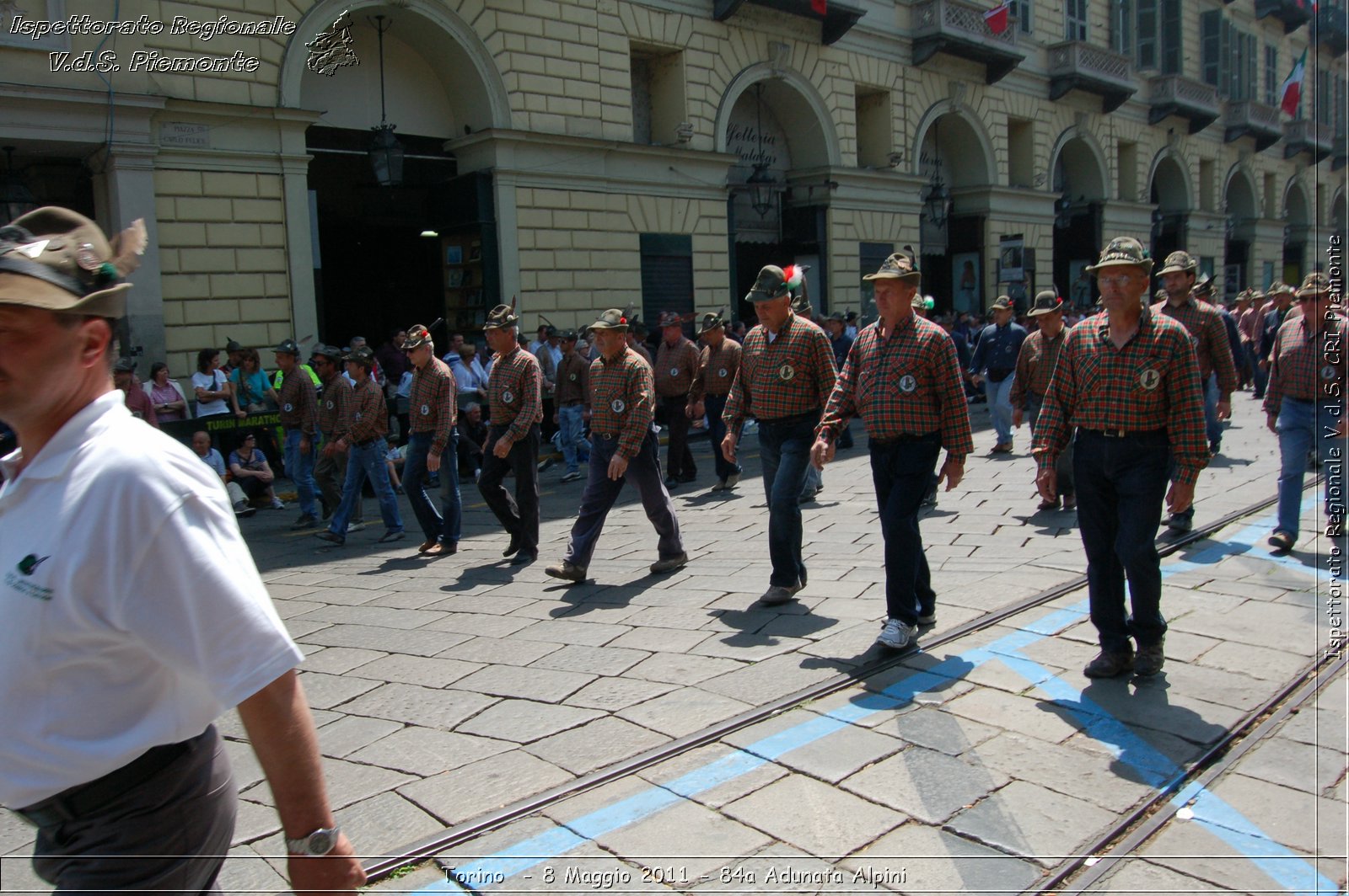 Torino  - 8 Maggio 2011 - 84a Adunata Nazionale Alpini -  Croce Rossa Italiana - Ispettorato Regionale Volontari del Soccorso Piemonte