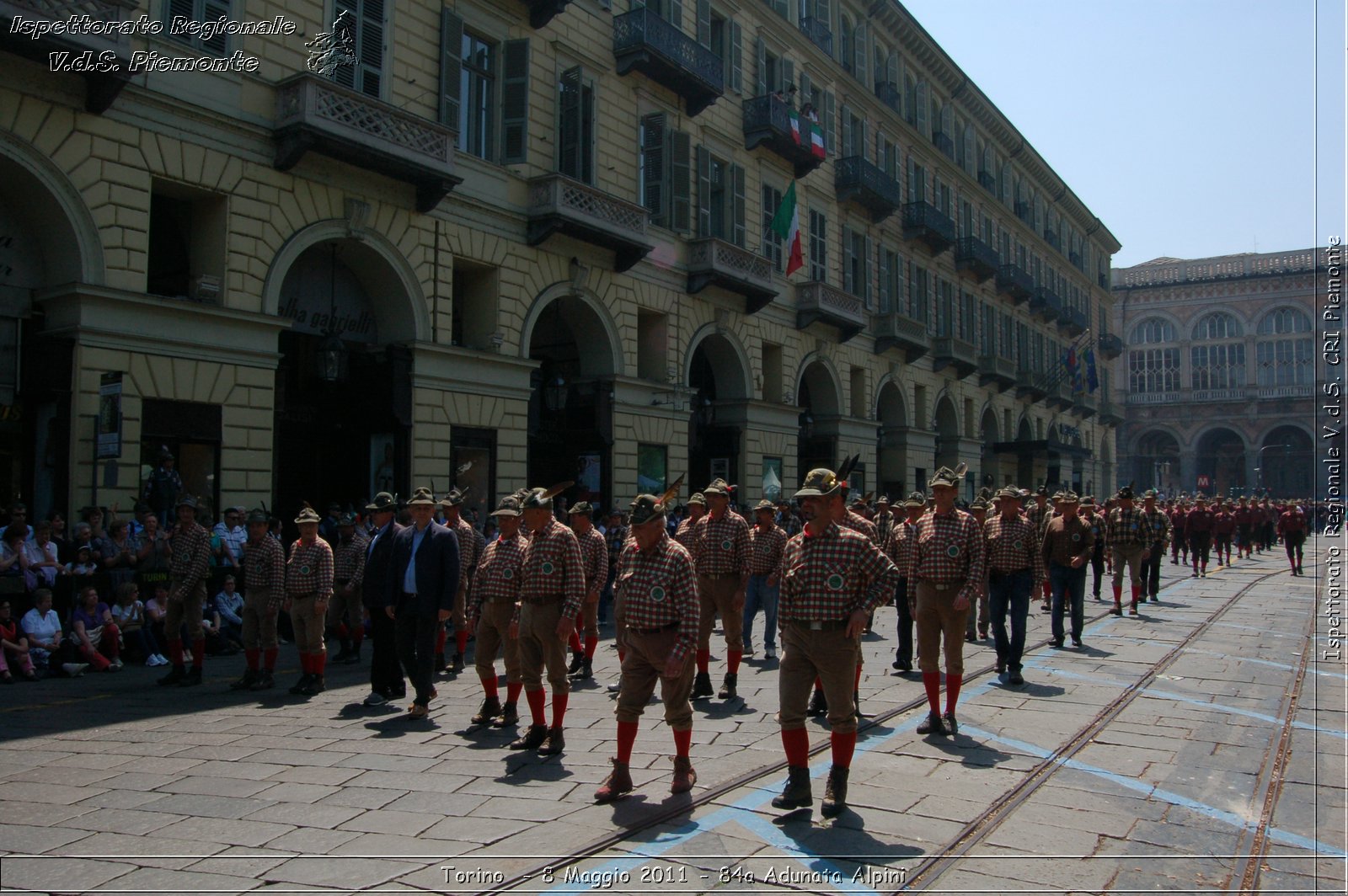 Torino  - 8 Maggio 2011 - 84a Adunata Nazionale Alpini -  Croce Rossa Italiana - Ispettorato Regionale Volontari del Soccorso Piemonte