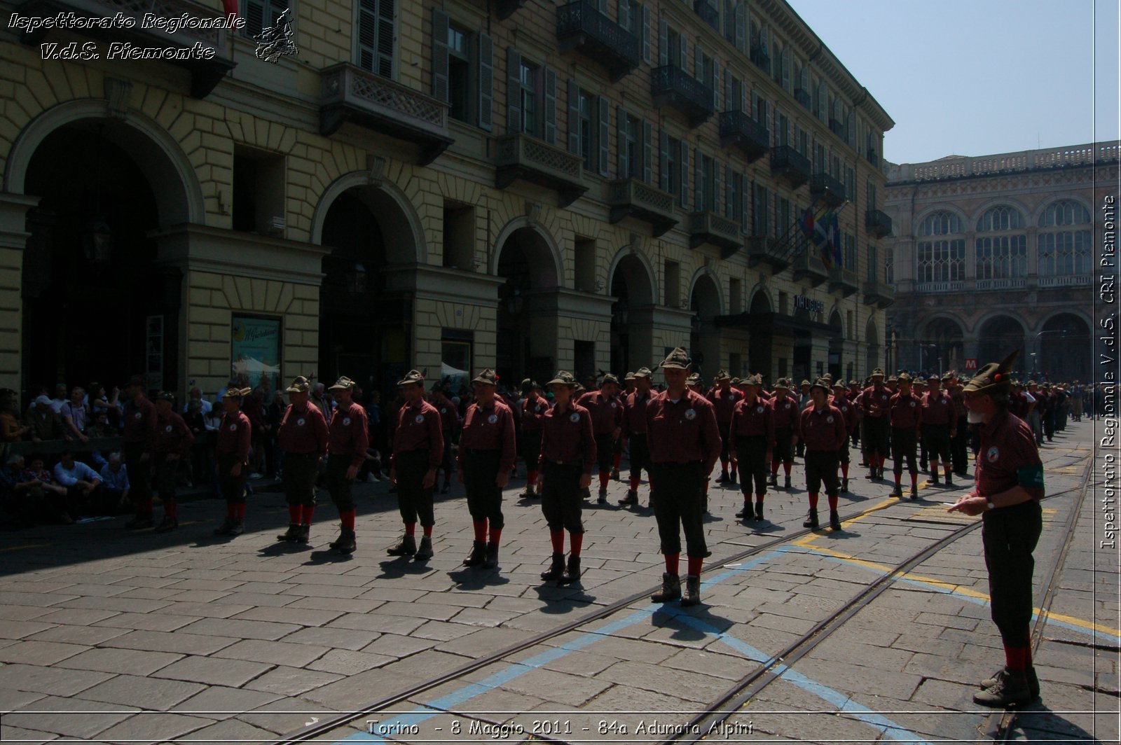 Torino  - 8 Maggio 2011 - 84a Adunata Nazionale Alpini -  Croce Rossa Italiana - Ispettorato Regionale Volontari del Soccorso Piemonte