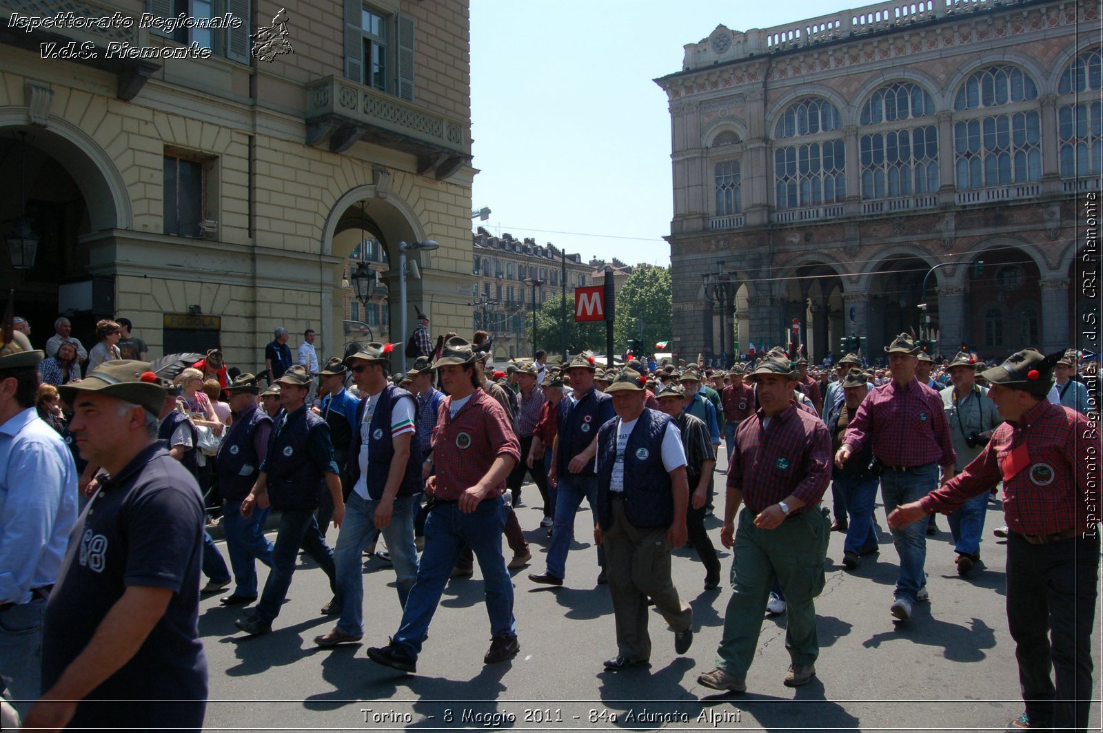 Torino  - 8 Maggio 2011 - 84a Adunata Nazionale Alpini -  Croce Rossa Italiana - Ispettorato Regionale Volontari del Soccorso Piemonte