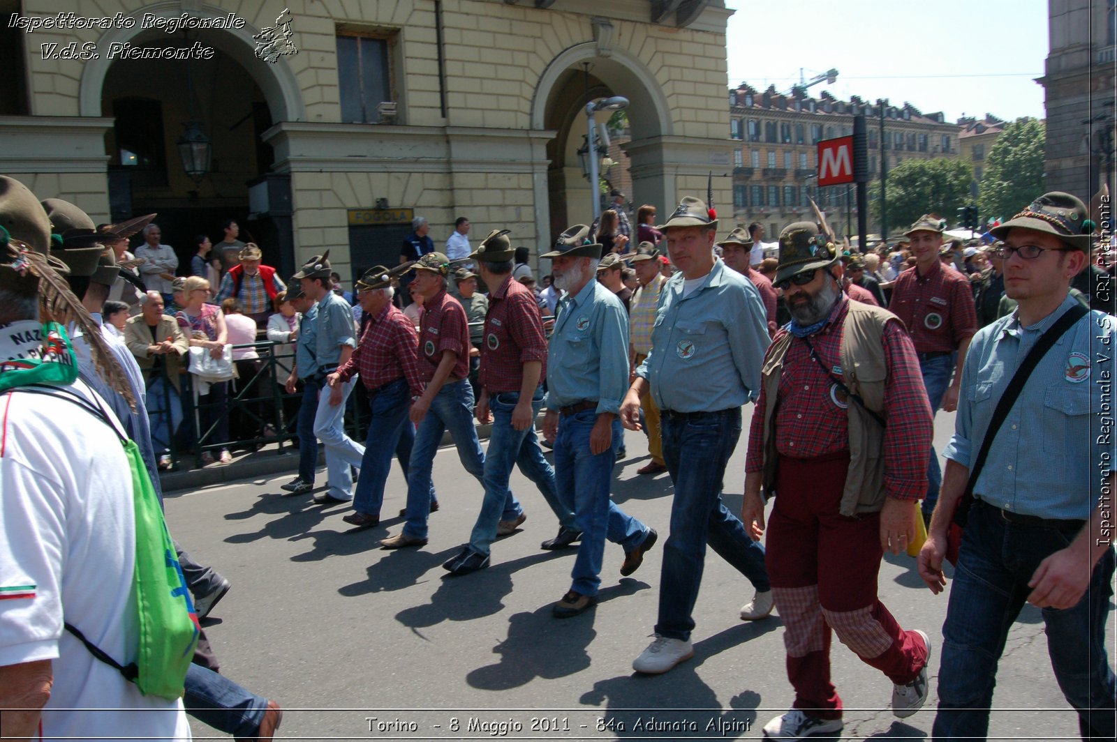 Torino  - 8 Maggio 2011 - 84a Adunata Nazionale Alpini -  Croce Rossa Italiana - Ispettorato Regionale Volontari del Soccorso Piemonte