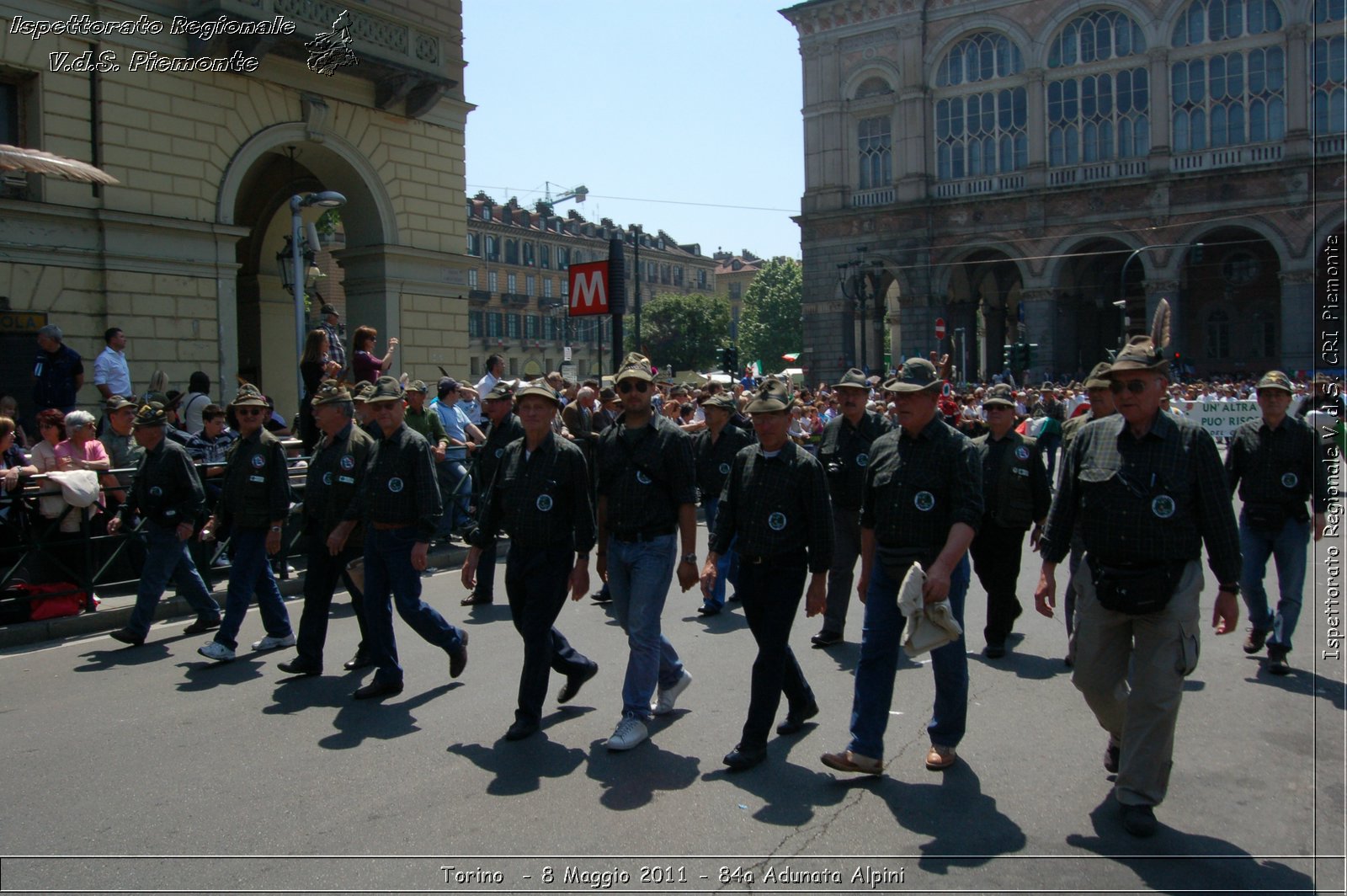 Torino  - 8 Maggio 2011 - 84a Adunata Nazionale Alpini -  Croce Rossa Italiana - Ispettorato Regionale Volontari del Soccorso Piemonte