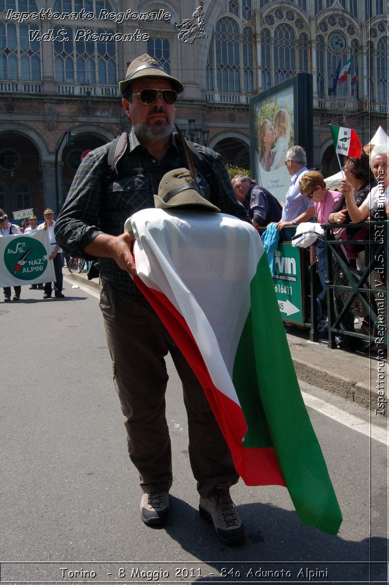 Torino  - 8 Maggio 2011 - 84a Adunata Nazionale Alpini -  Croce Rossa Italiana - Ispettorato Regionale Volontari del Soccorso Piemonte