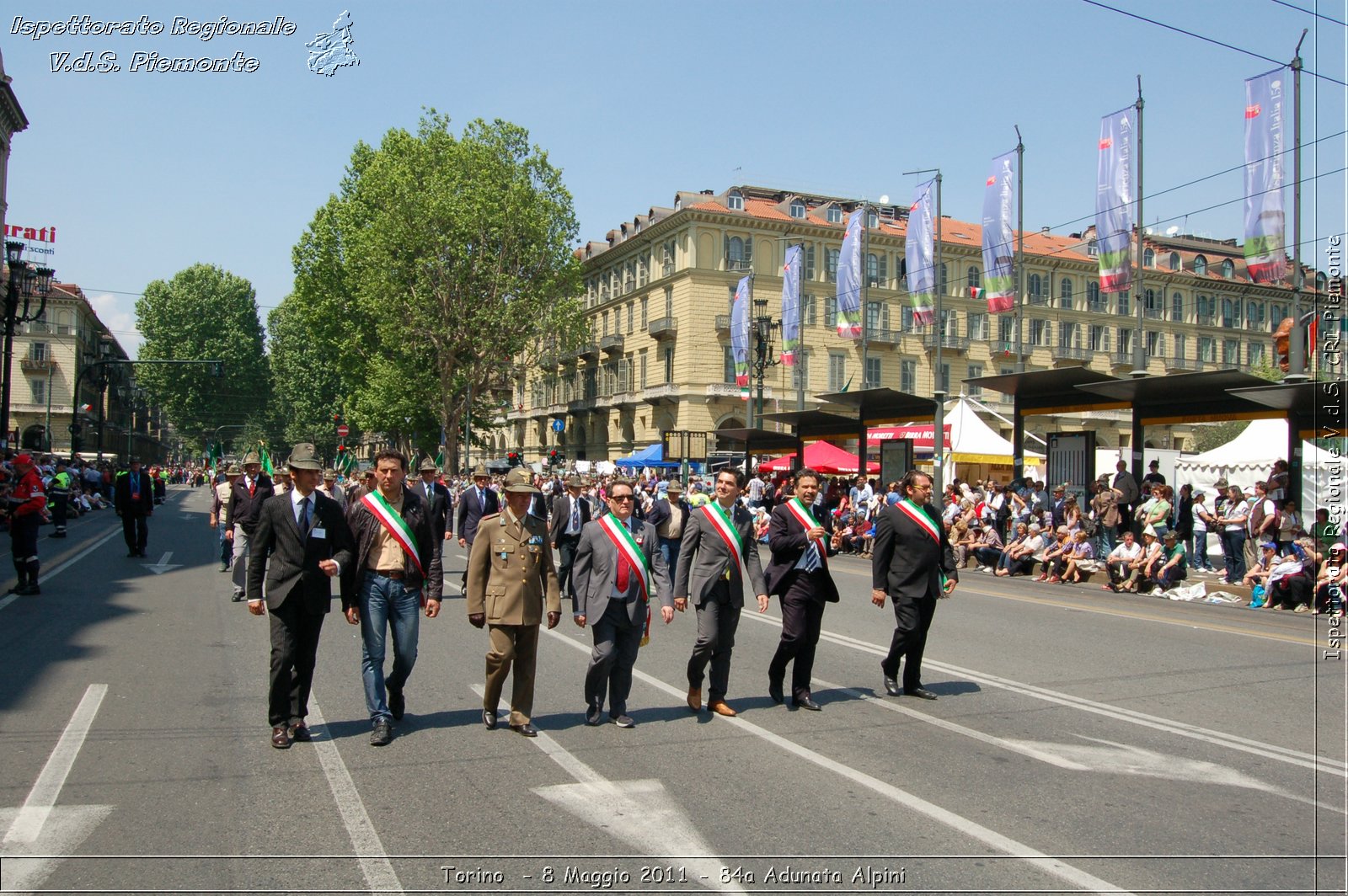 Torino  - 8 Maggio 2011 - 84a Adunata Nazionale Alpini -  Croce Rossa Italiana - Ispettorato Regionale Volontari del Soccorso Piemonte