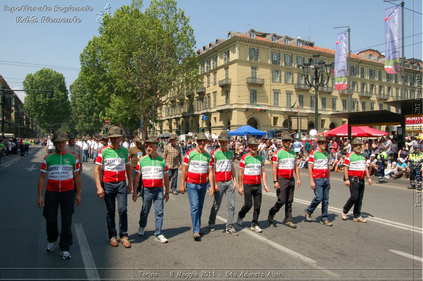 Torino  - 8 Maggio 2011 - 84a Adunata Nazionale Alpini -  Croce Rossa Italiana - Ispettorato Regionale Volontari del Soccorso Piemonte
