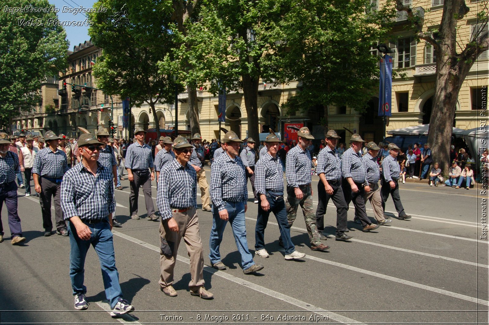 Torino  - 8 Maggio 2011 - 84a Adunata Nazionale Alpini -  Croce Rossa Italiana - Ispettorato Regionale Volontari del Soccorso Piemonte