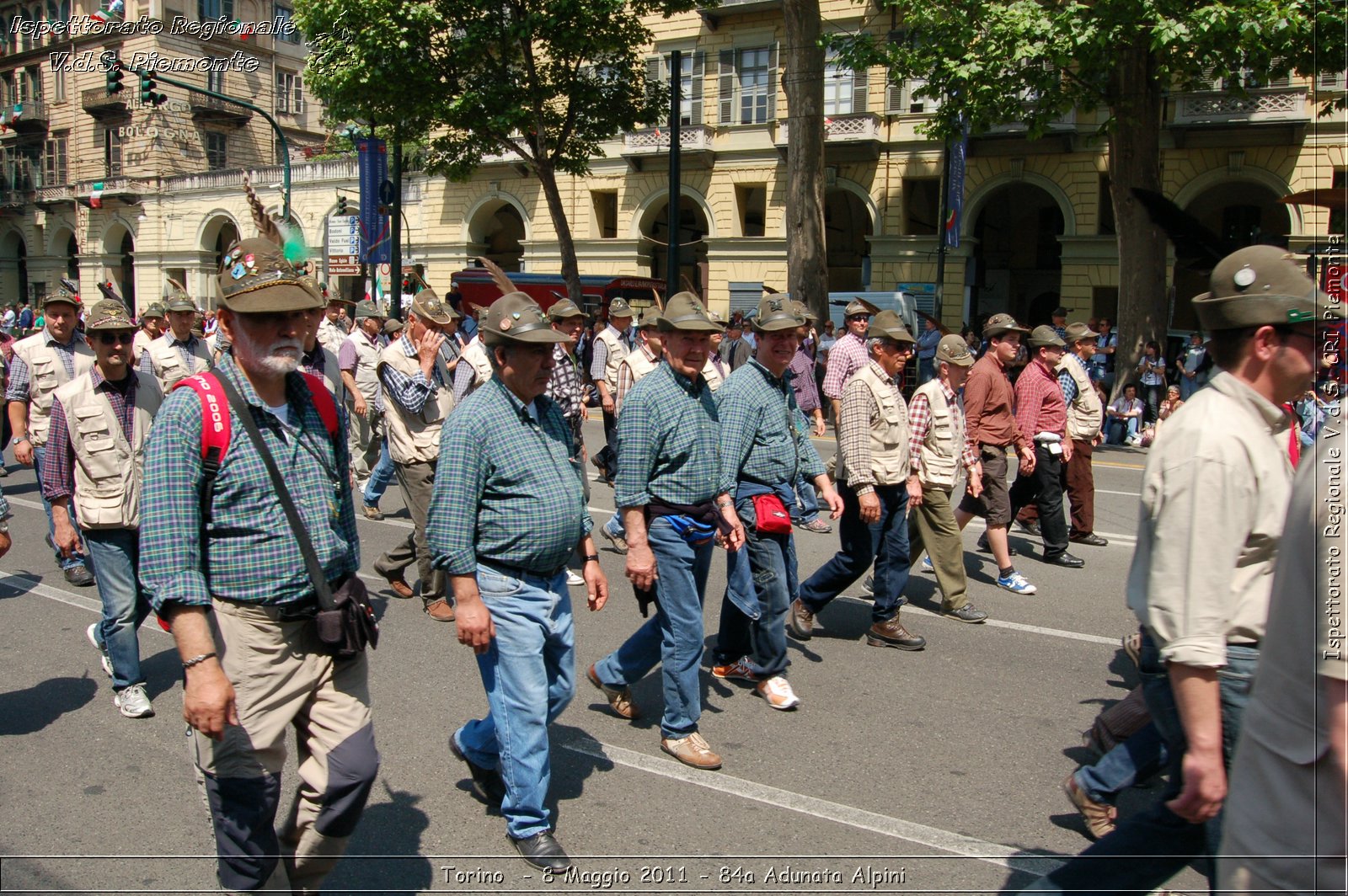 Torino  - 8 Maggio 2011 - 84a Adunata Nazionale Alpini -  Croce Rossa Italiana - Ispettorato Regionale Volontari del Soccorso Piemonte