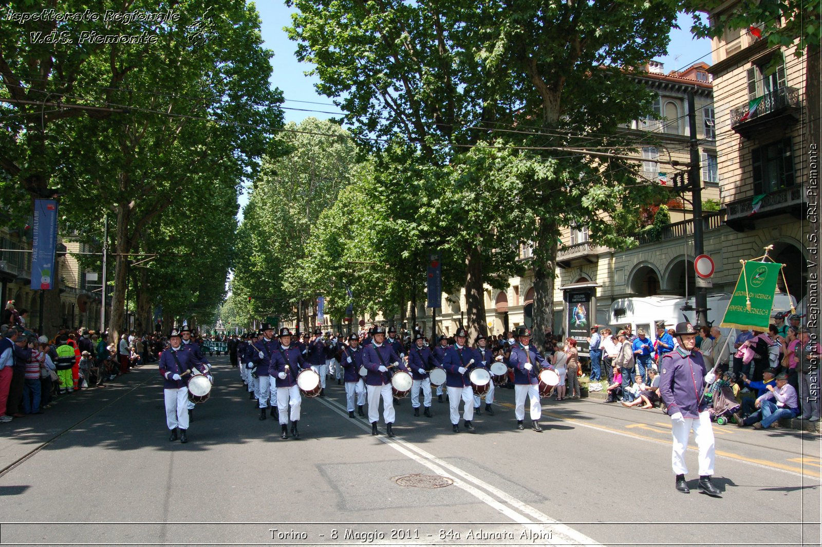 Torino  - 8 Maggio 2011 - 84a Adunata Nazionale Alpini -  Croce Rossa Italiana - Ispettorato Regionale Volontari del Soccorso Piemonte