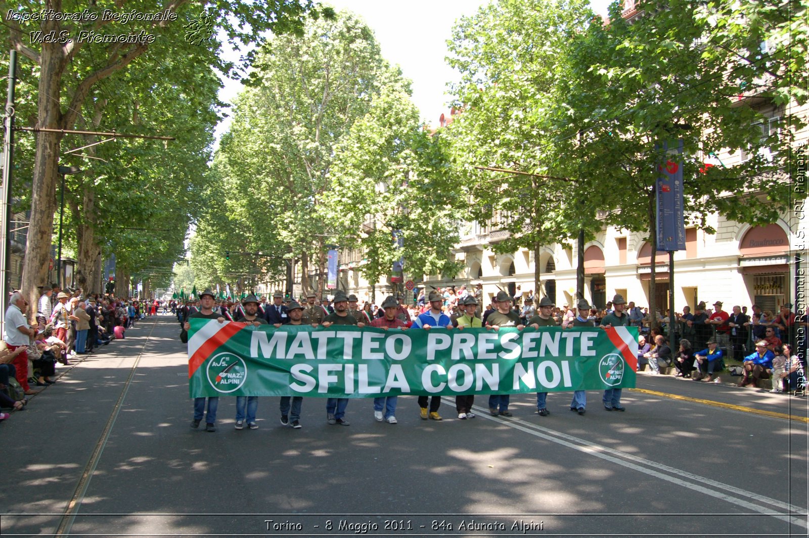 Torino  - 8 Maggio 2011 - 84a Adunata Nazionale Alpini -  Croce Rossa Italiana - Ispettorato Regionale Volontari del Soccorso Piemonte