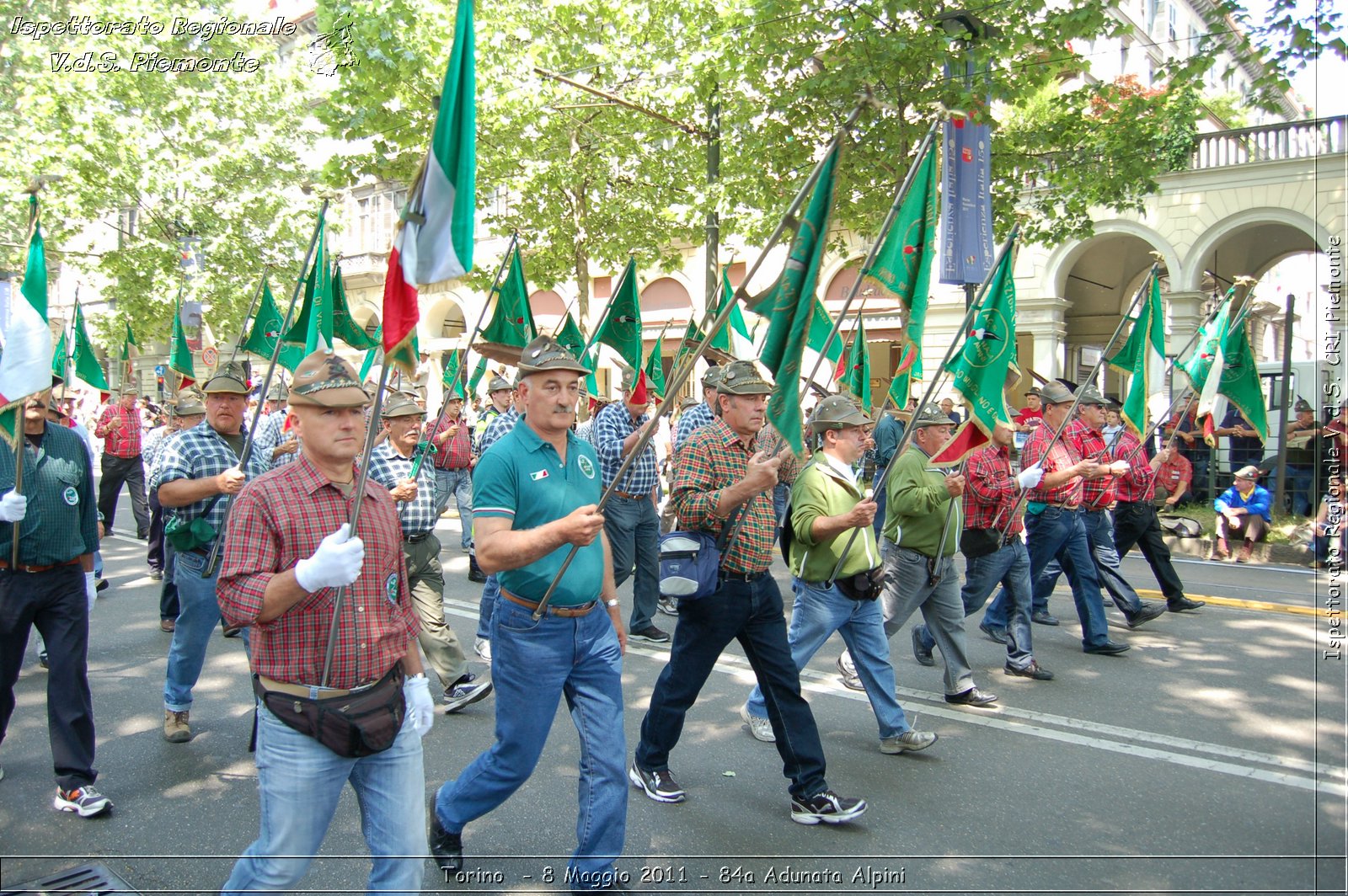 Torino  - 8 Maggio 2011 - 84a Adunata Nazionale Alpini -  Croce Rossa Italiana - Ispettorato Regionale Volontari del Soccorso Piemonte