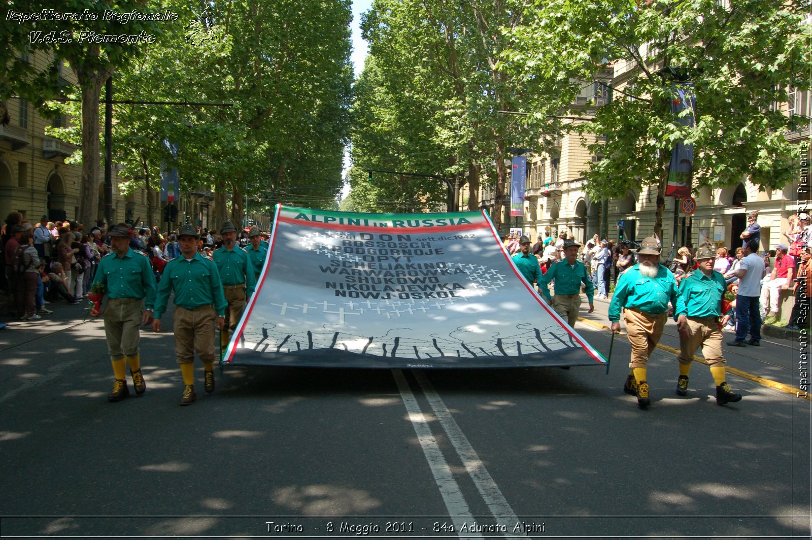 Torino  - 8 Maggio 2011 - 84a Adunata Nazionale Alpini -  Croce Rossa Italiana - Ispettorato Regionale Volontari del Soccorso Piemonte