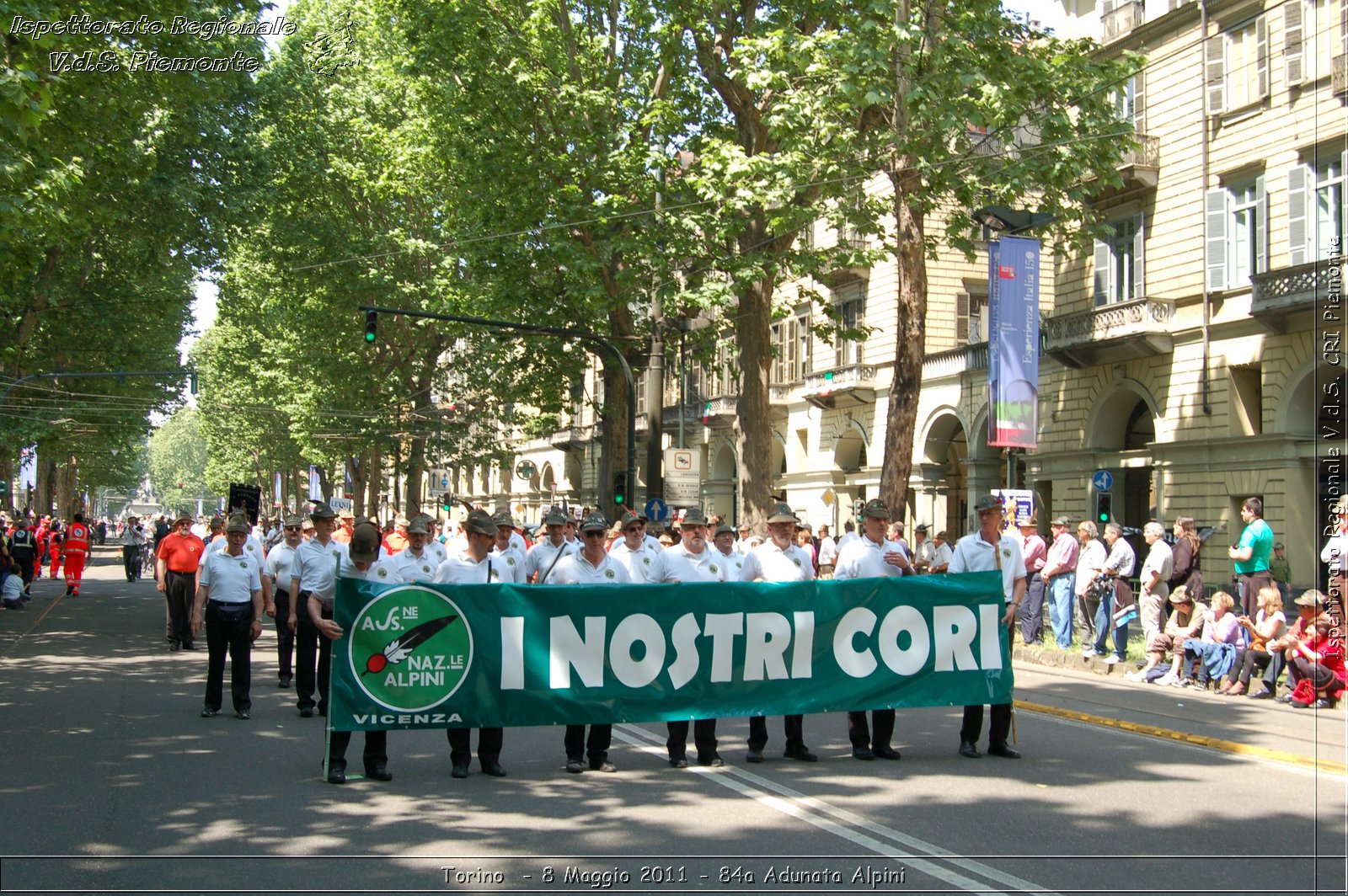 Torino  - 8 Maggio 2011 - 84a Adunata Nazionale Alpini -  Croce Rossa Italiana - Ispettorato Regionale Volontari del Soccorso Piemonte