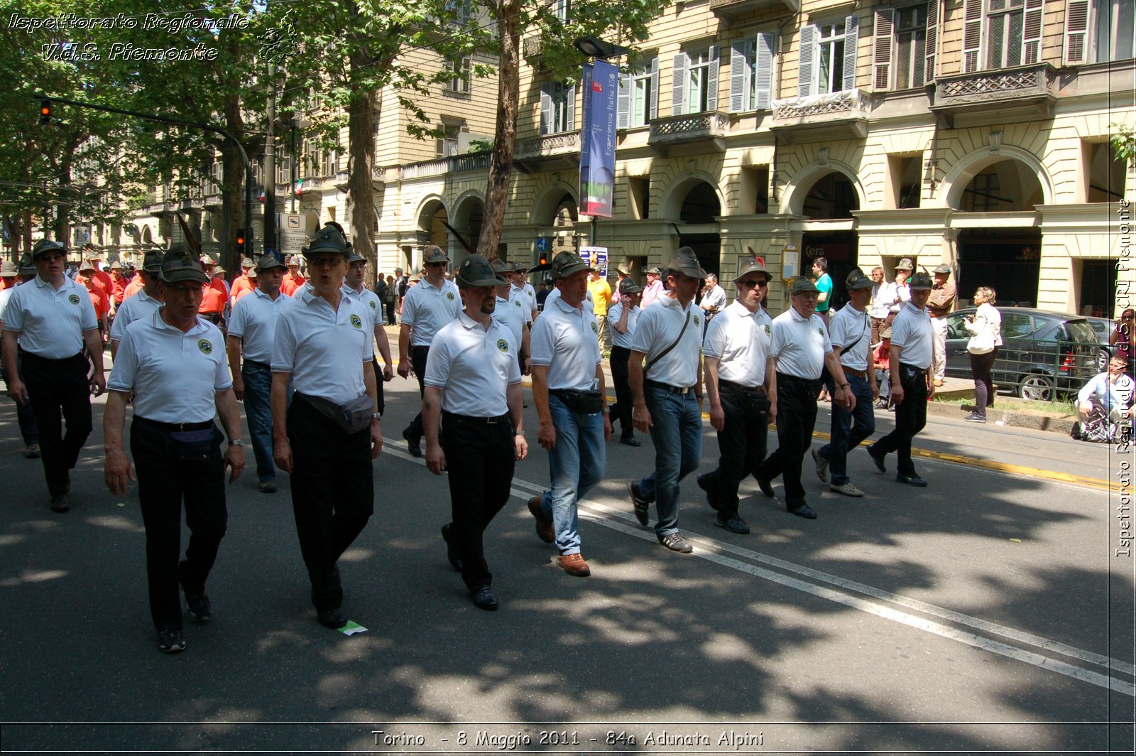 Torino  - 8 Maggio 2011 - 84a Adunata Nazionale Alpini -  Croce Rossa Italiana - Ispettorato Regionale Volontari del Soccorso Piemonte