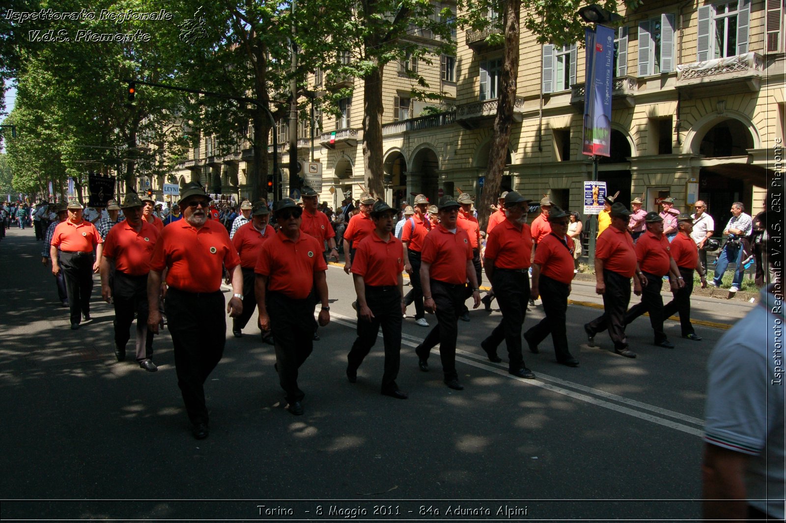 Torino  - 8 Maggio 2011 - 84a Adunata Nazionale Alpini -  Croce Rossa Italiana - Ispettorato Regionale Volontari del Soccorso Piemonte