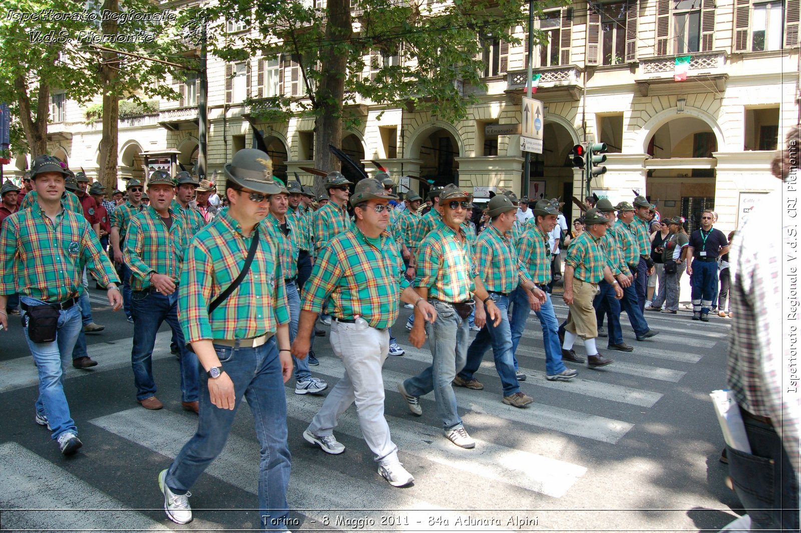 Torino  - 8 Maggio 2011 - 84a Adunata Nazionale Alpini -  Croce Rossa Italiana - Ispettorato Regionale Volontari del Soccorso Piemonte