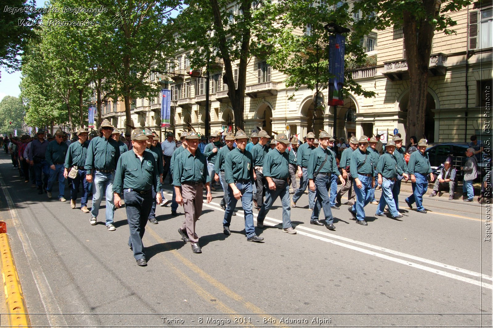 Torino  - 8 Maggio 2011 - 84a Adunata Nazionale Alpini -  Croce Rossa Italiana - Ispettorato Regionale Volontari del Soccorso Piemonte