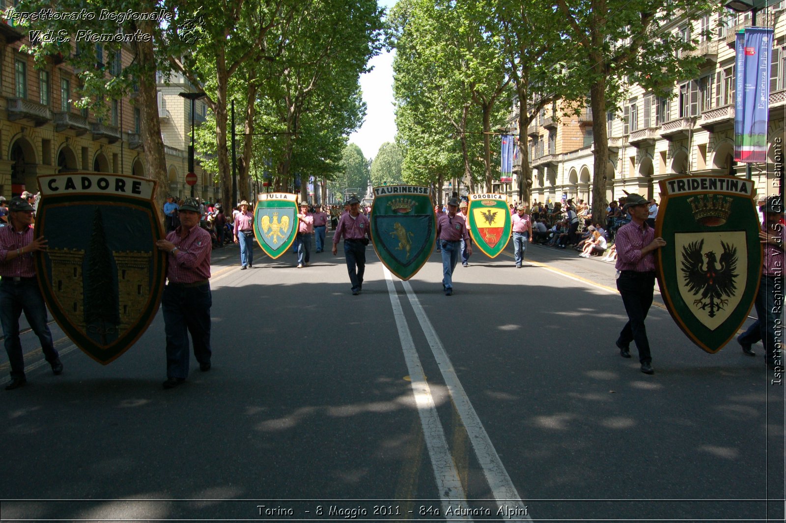 Torino  - 8 Maggio 2011 - 84a Adunata Nazionale Alpini -  Croce Rossa Italiana - Ispettorato Regionale Volontari del Soccorso Piemonte