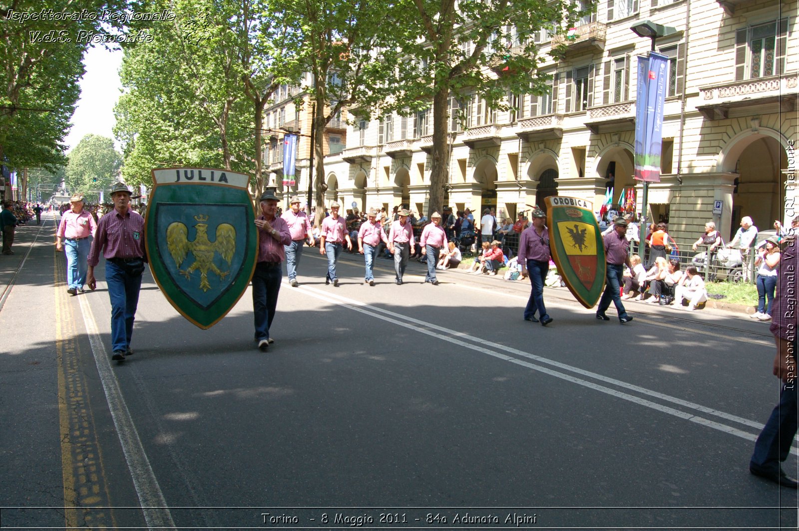 Torino  - 8 Maggio 2011 - 84a Adunata Nazionale Alpini -  Croce Rossa Italiana - Ispettorato Regionale Volontari del Soccorso Piemonte