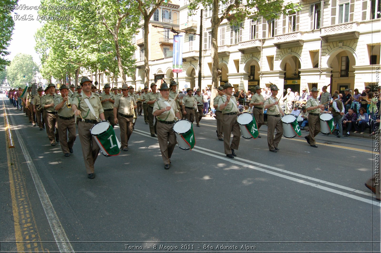 Torino  - 8 Maggio 2011 - 84a Adunata Nazionale Alpini -  Croce Rossa Italiana - Ispettorato Regionale Volontari del Soccorso Piemonte