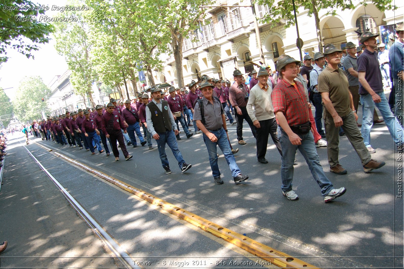 Torino  - 8 Maggio 2011 - 84a Adunata Nazionale Alpini -  Croce Rossa Italiana - Ispettorato Regionale Volontari del Soccorso Piemonte