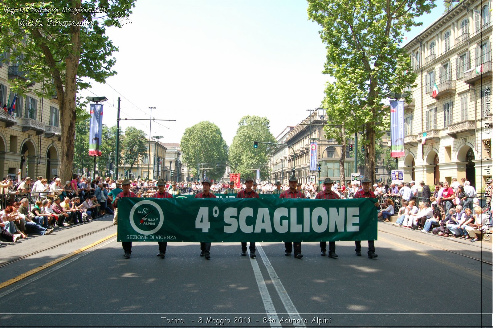 Torino  - 8 Maggio 2011 - 84a Adunata Nazionale Alpini -  Croce Rossa Italiana - Ispettorato Regionale Volontari del Soccorso Piemonte