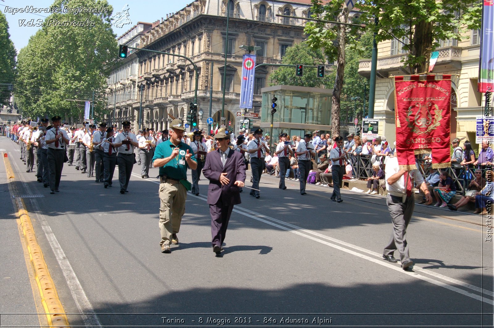 Torino  - 8 Maggio 2011 - 84a Adunata Nazionale Alpini -  Croce Rossa Italiana - Ispettorato Regionale Volontari del Soccorso Piemonte