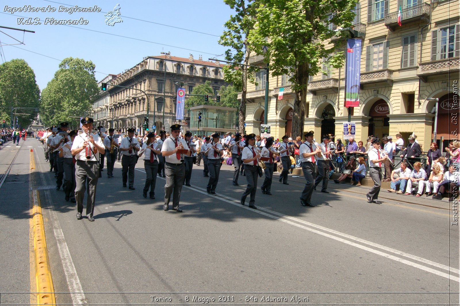 Torino  - 8 Maggio 2011 - 84a Adunata Nazionale Alpini -  Croce Rossa Italiana - Ispettorato Regionale Volontari del Soccorso Piemonte