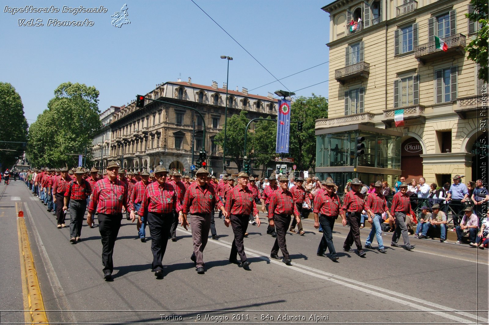 Torino  - 8 Maggio 2011 - 84a Adunata Nazionale Alpini -  Croce Rossa Italiana - Ispettorato Regionale Volontari del Soccorso Piemonte