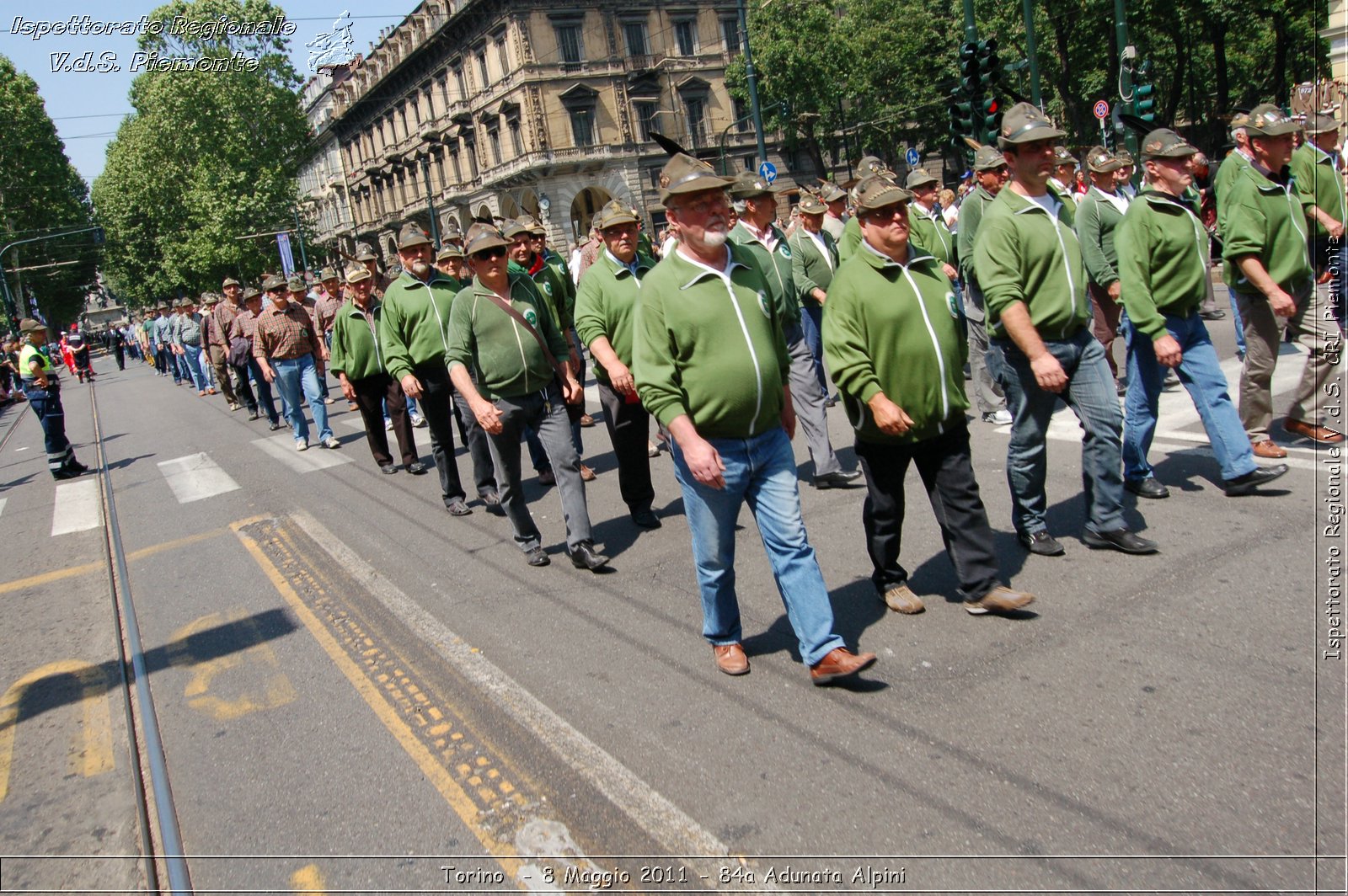 Torino  - 8 Maggio 2011 - 84a Adunata Nazionale Alpini -  Croce Rossa Italiana - Ispettorato Regionale Volontari del Soccorso Piemonte