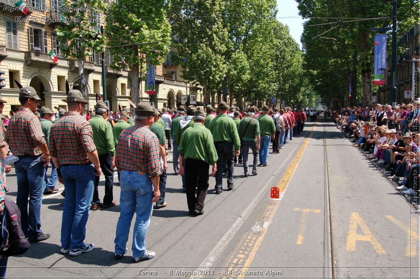 Torino  - 8 Maggio 2011 - 84a Adunata Nazionale Alpini -  Croce Rossa Italiana - Ispettorato Regionale Volontari del Soccorso Piemonte