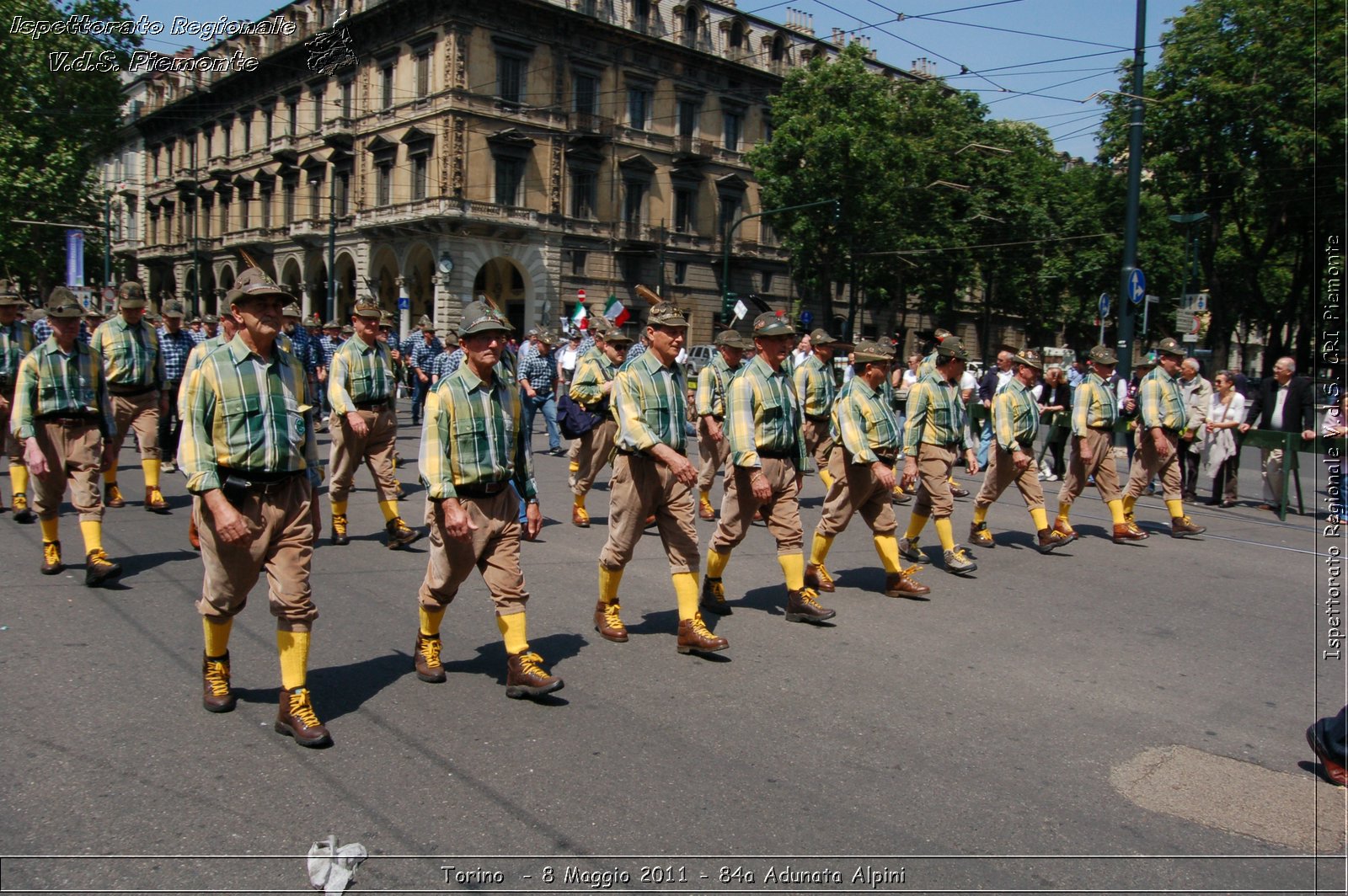 Torino  - 8 Maggio 2011 - 84a Adunata Nazionale Alpini -  Croce Rossa Italiana - Ispettorato Regionale Volontari del Soccorso Piemonte