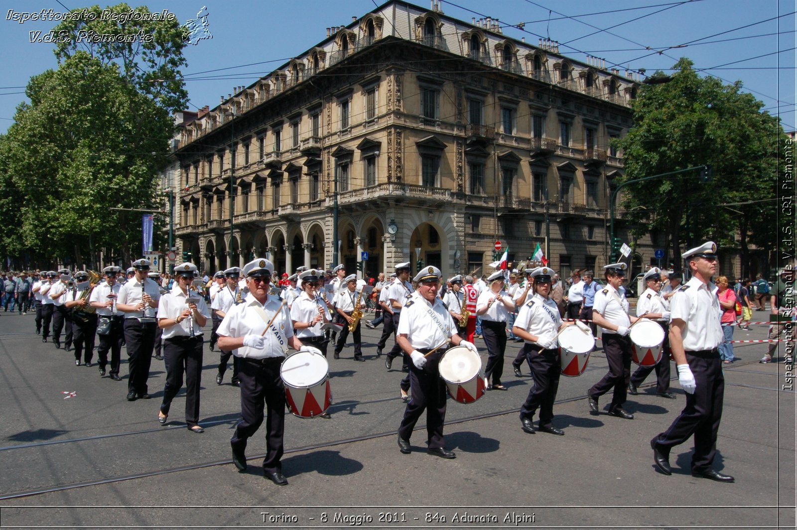 Torino  - 8 Maggio 2011 - 84a Adunata Nazionale Alpini -  Croce Rossa Italiana - Ispettorato Regionale Volontari del Soccorso Piemonte