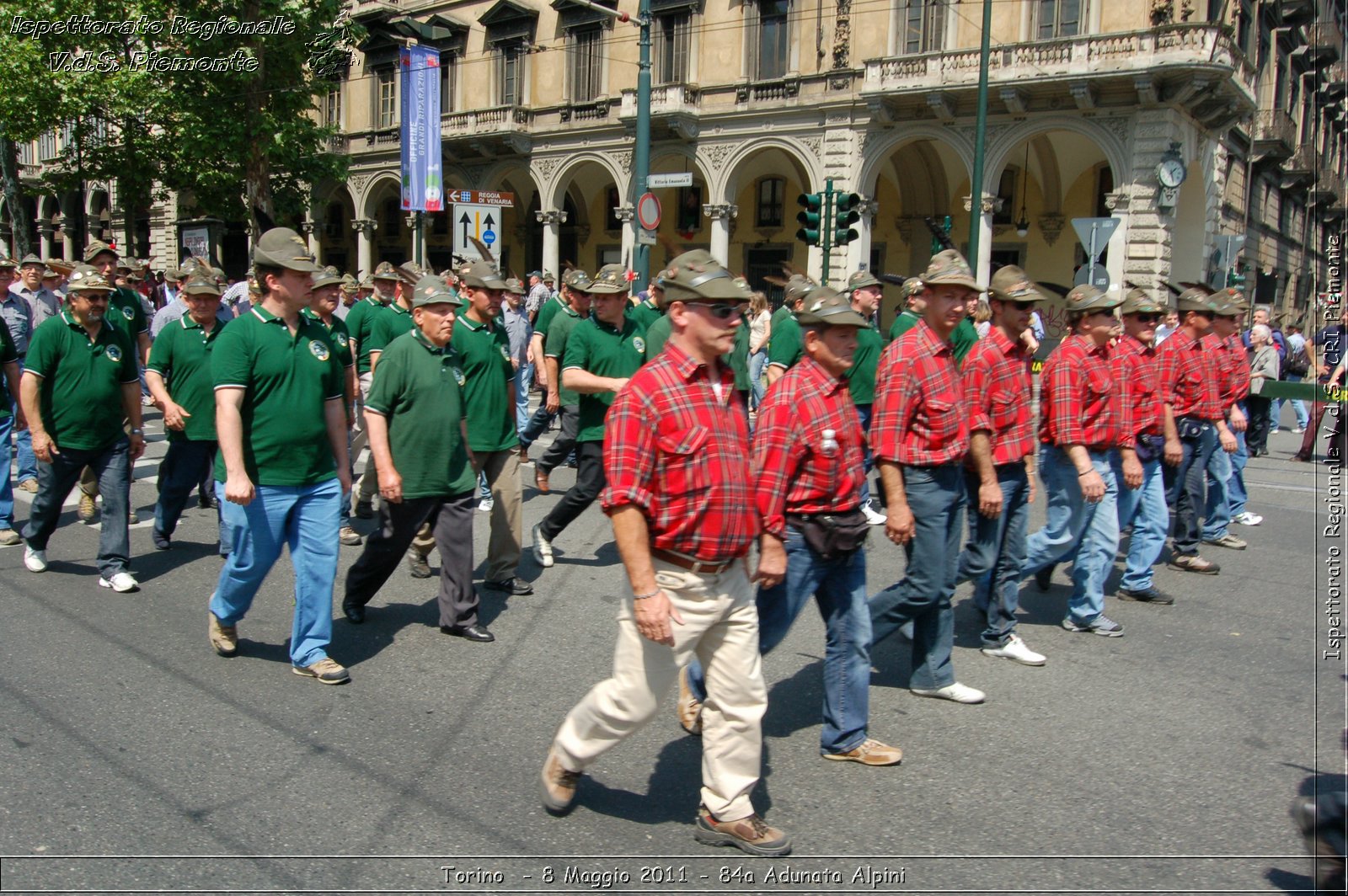 Torino  - 8 Maggio 2011 - 84a Adunata Nazionale Alpini -  Croce Rossa Italiana - Ispettorato Regionale Volontari del Soccorso Piemonte