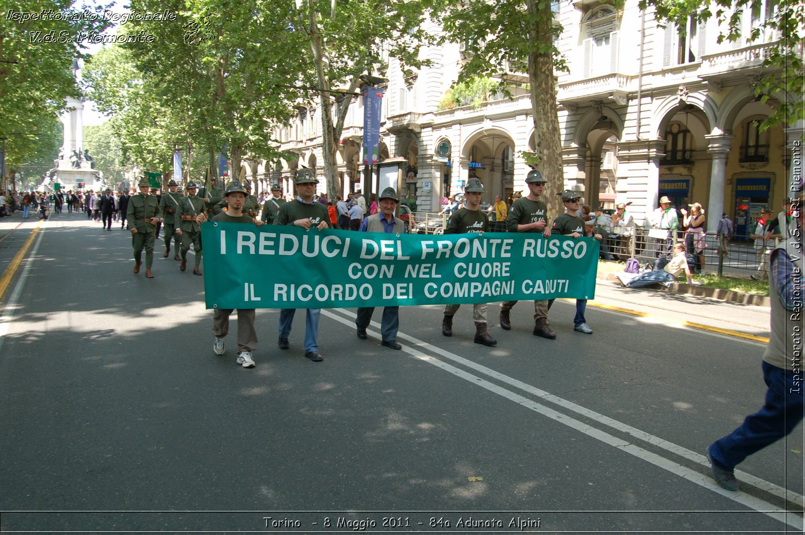 Torino  - 8 Maggio 2011 - 84a Adunata Nazionale Alpini -  Croce Rossa Italiana - Ispettorato Regionale Volontari del Soccorso Piemonte