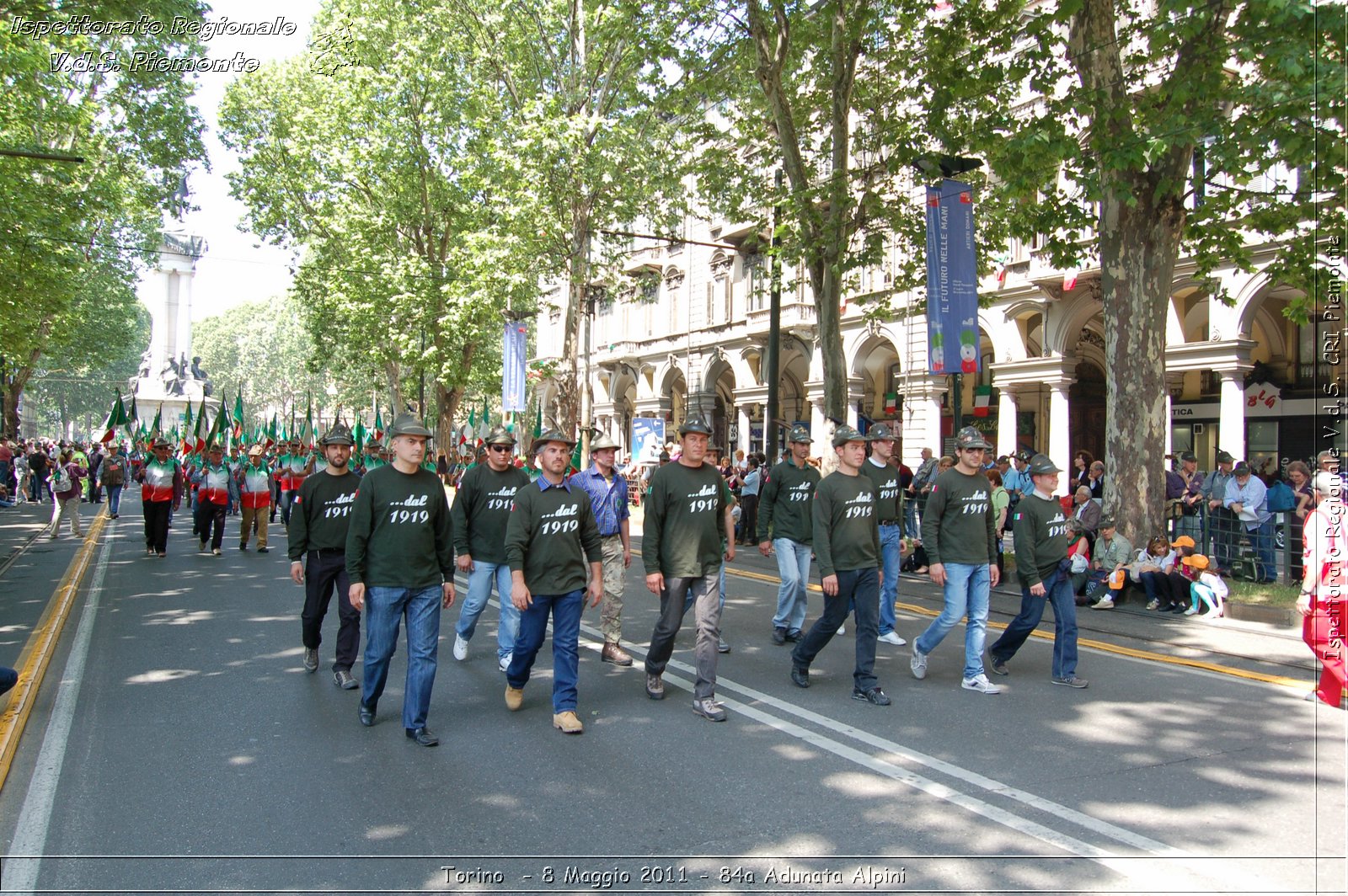 Torino  - 8 Maggio 2011 - 84a Adunata Nazionale Alpini -  Croce Rossa Italiana - Ispettorato Regionale Volontari del Soccorso Piemonte