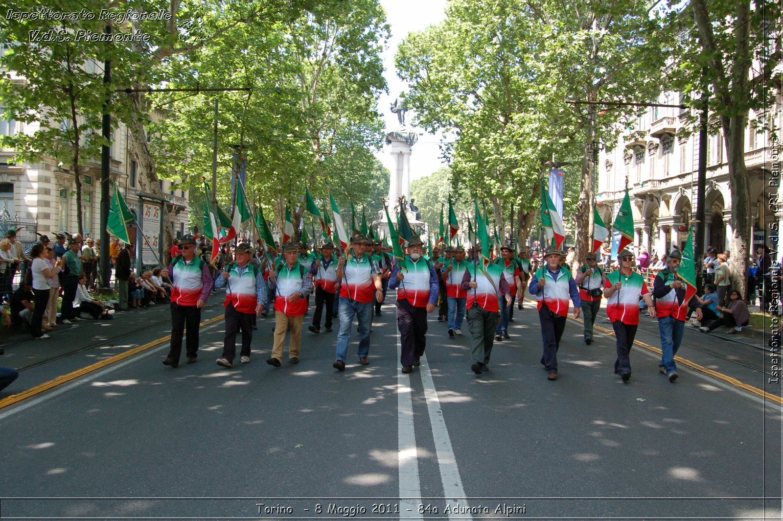 Torino  - 8 Maggio 2011 - 84a Adunata Nazionale Alpini -  Croce Rossa Italiana - Ispettorato Regionale Volontari del Soccorso Piemonte