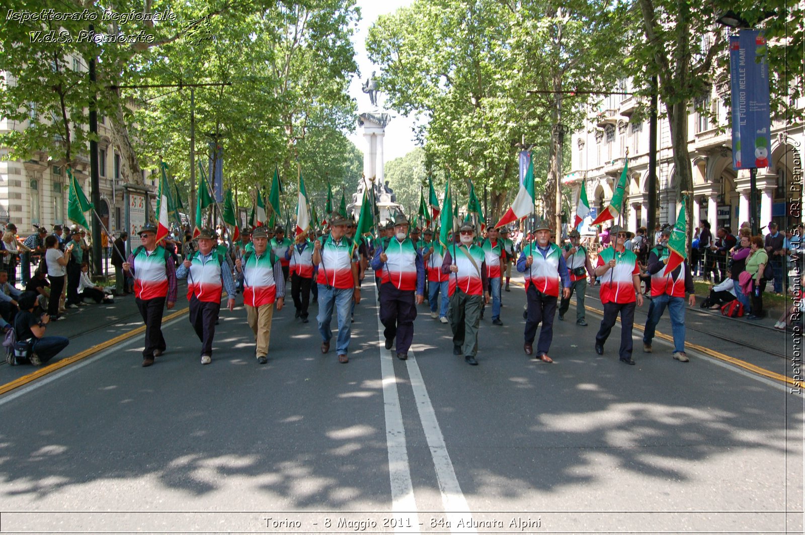 Torino  - 8 Maggio 2011 - 84a Adunata Nazionale Alpini -  Croce Rossa Italiana - Ispettorato Regionale Volontari del Soccorso Piemonte