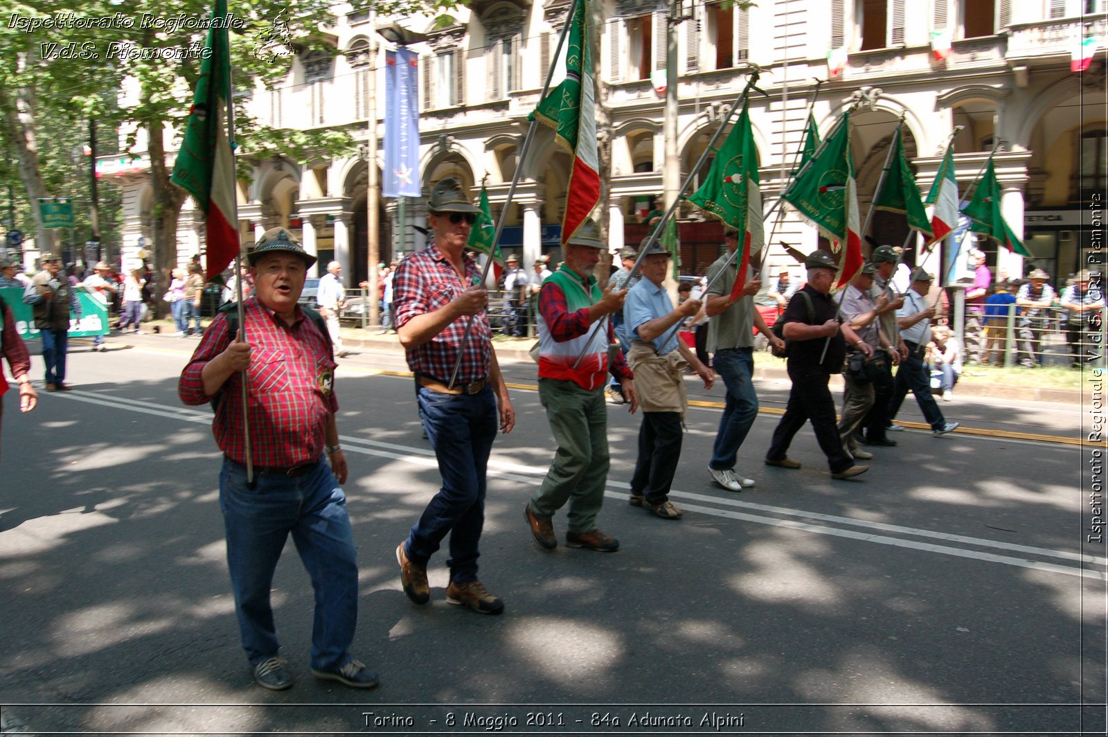 Torino  - 8 Maggio 2011 - 84a Adunata Nazionale Alpini -  Croce Rossa Italiana - Ispettorato Regionale Volontari del Soccorso Piemonte