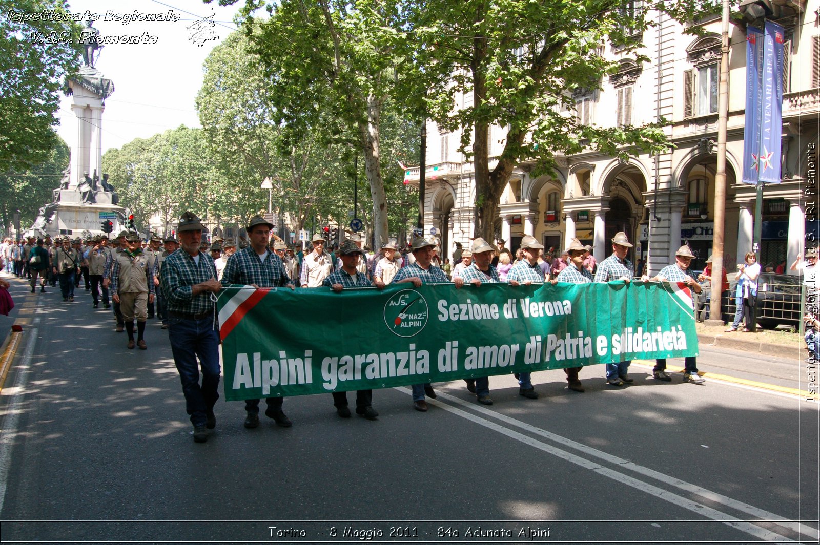 Torino  - 8 Maggio 2011 - 84a Adunata Nazionale Alpini -  Croce Rossa Italiana - Ispettorato Regionale Volontari del Soccorso Piemonte