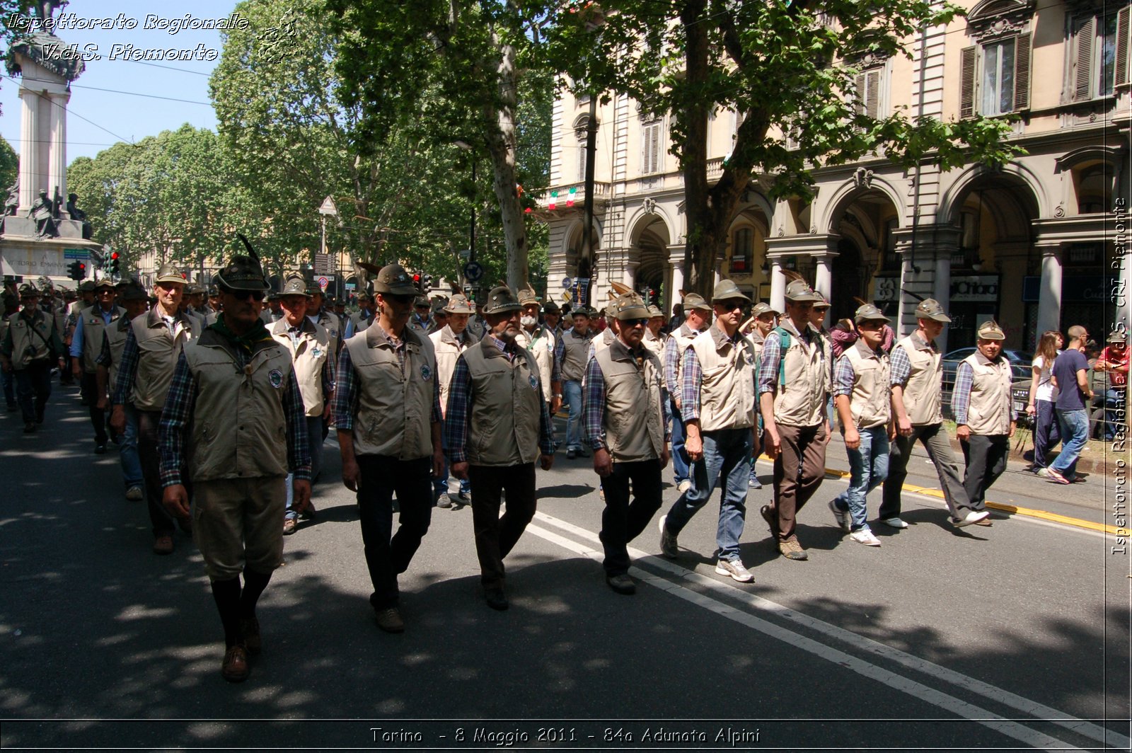 Torino  - 8 Maggio 2011 - 84a Adunata Nazionale Alpini -  Croce Rossa Italiana - Ispettorato Regionale Volontari del Soccorso Piemonte