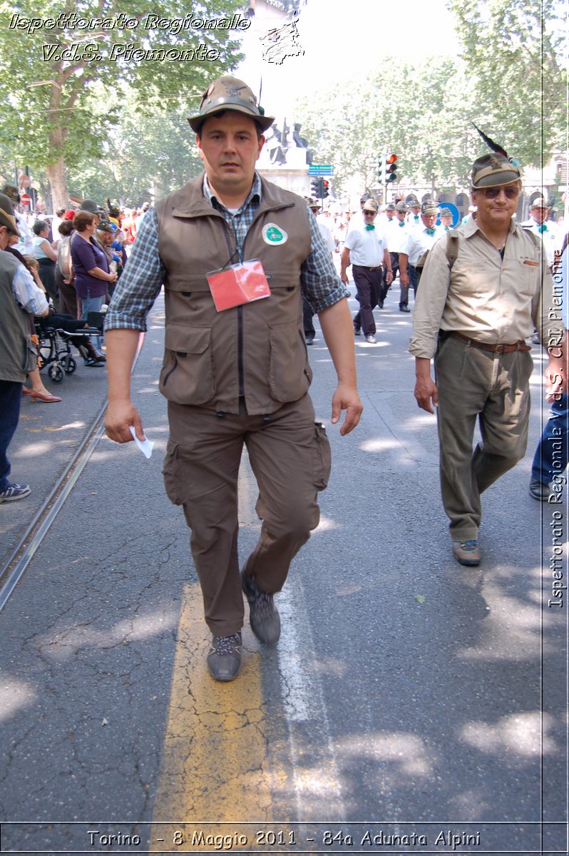 Torino  - 8 Maggio 2011 - 84a Adunata Nazionale Alpini -  Croce Rossa Italiana - Ispettorato Regionale Volontari del Soccorso Piemonte